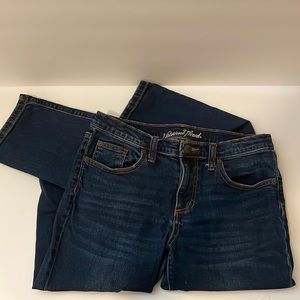 Universal Thread Mid Rise Girlfriend Crop Jeans